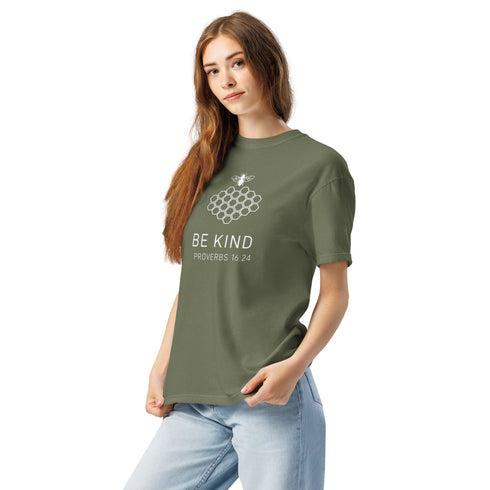 Be Kind Proverbs 16:24 Christian Bible Verse T-Shirt